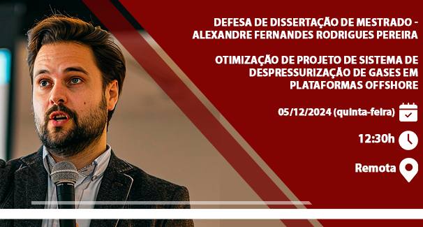 Defesa de Dissertação de Mestrado - Alexandre Fernandes Rodrigues Pereira