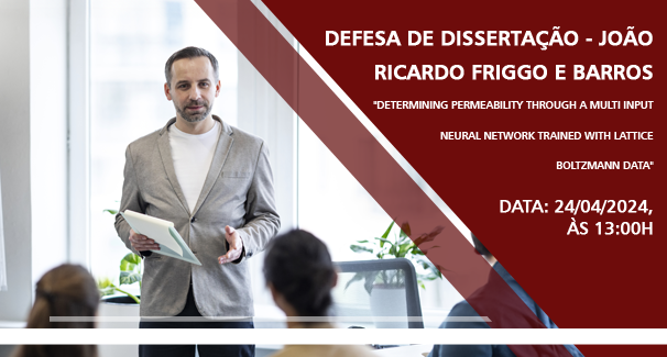 Defesa de dissertação- João Ricardo Friggo e Barros