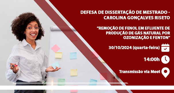 Defesa de Dissertação de Mestrado - Carolina Gonçalves Riseto