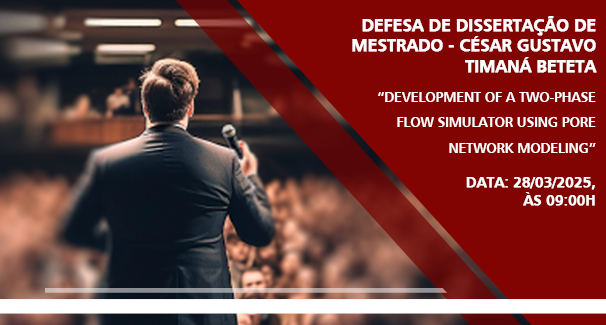 Defesa de Dissertação de Mestrado - César Gustavo Timaná Beteta