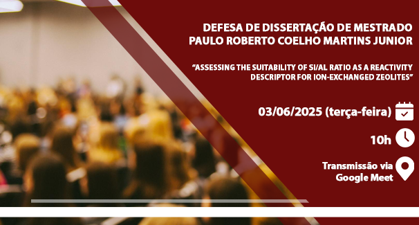 Defesa de Dissertação de Mestrado - Paulo Roberto Coelho Martins Junior